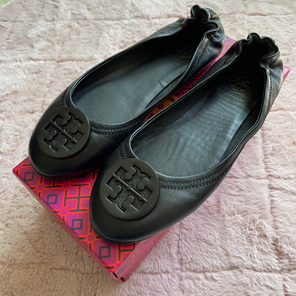 Tory Burch Minnie Travel Ballet Flats